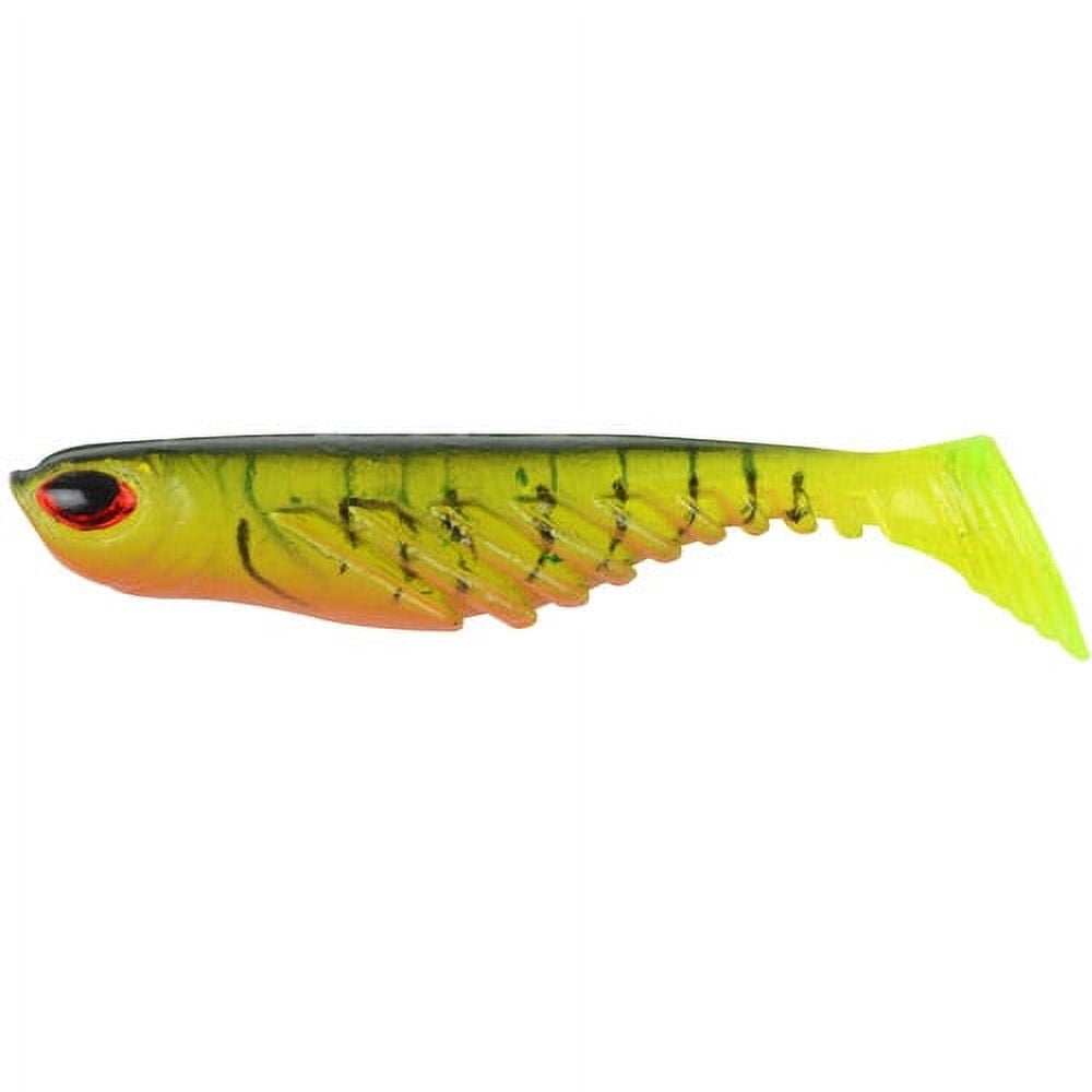 Berkley PowerBait Ripple Shad Fishing Bait, Firetiger, 5in | 13cm