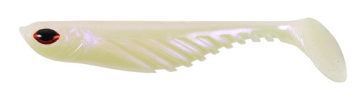 PowerBait Ripple Shad, 3.5" Pearl White