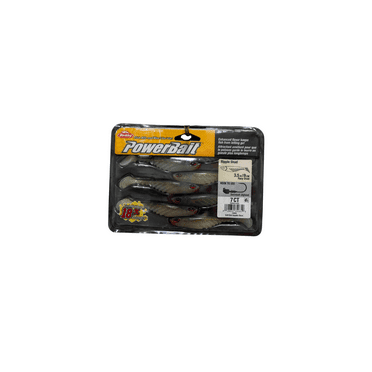 Berkley PowerBait Ripple Shad Fishing Bait, Racy Shad, 3 1/2in | 9cm