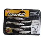 PowerBait Ripple Shad Soft Bait 3 1/2" Length, Smelt, Per 7 1289904