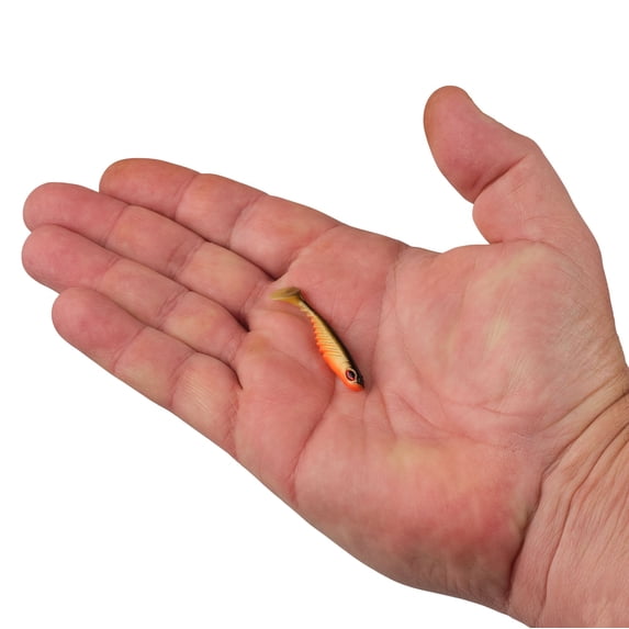 Berkley PowerBait® Ripple Shad, 2 in, Swimbaits, Fool's Gold (8 Count)
