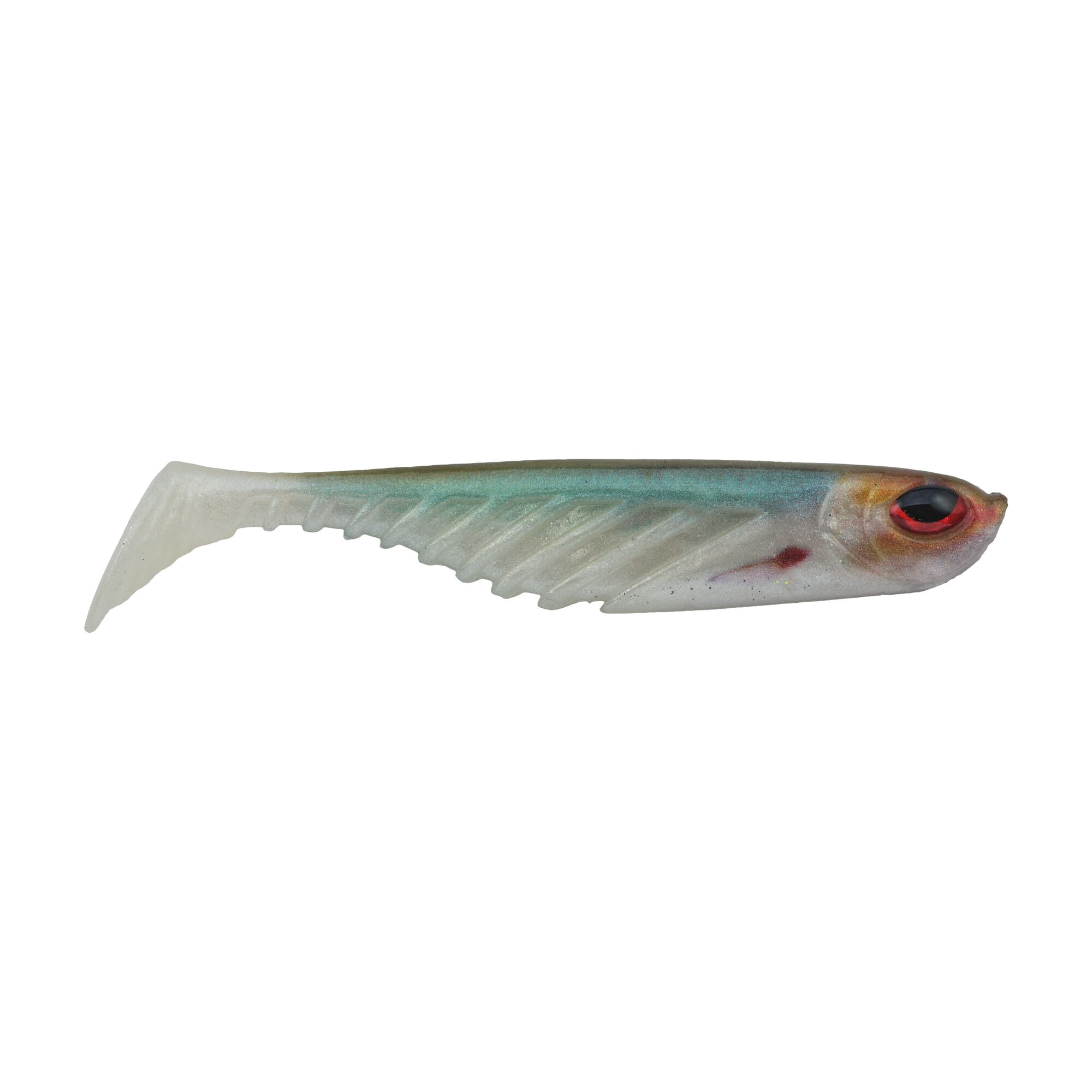 Berkley PowerBait Ripple Shad Fishing Soft Bait, HD Stealth Minnow, 2"