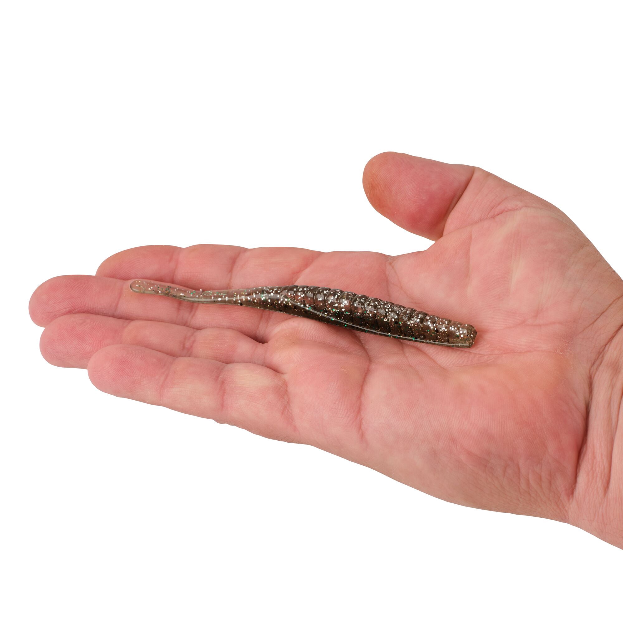 Berkley PowerBait® Saltwater Bonga Stick, 5 in, Jerkbaits, Silver Flash (12-count)