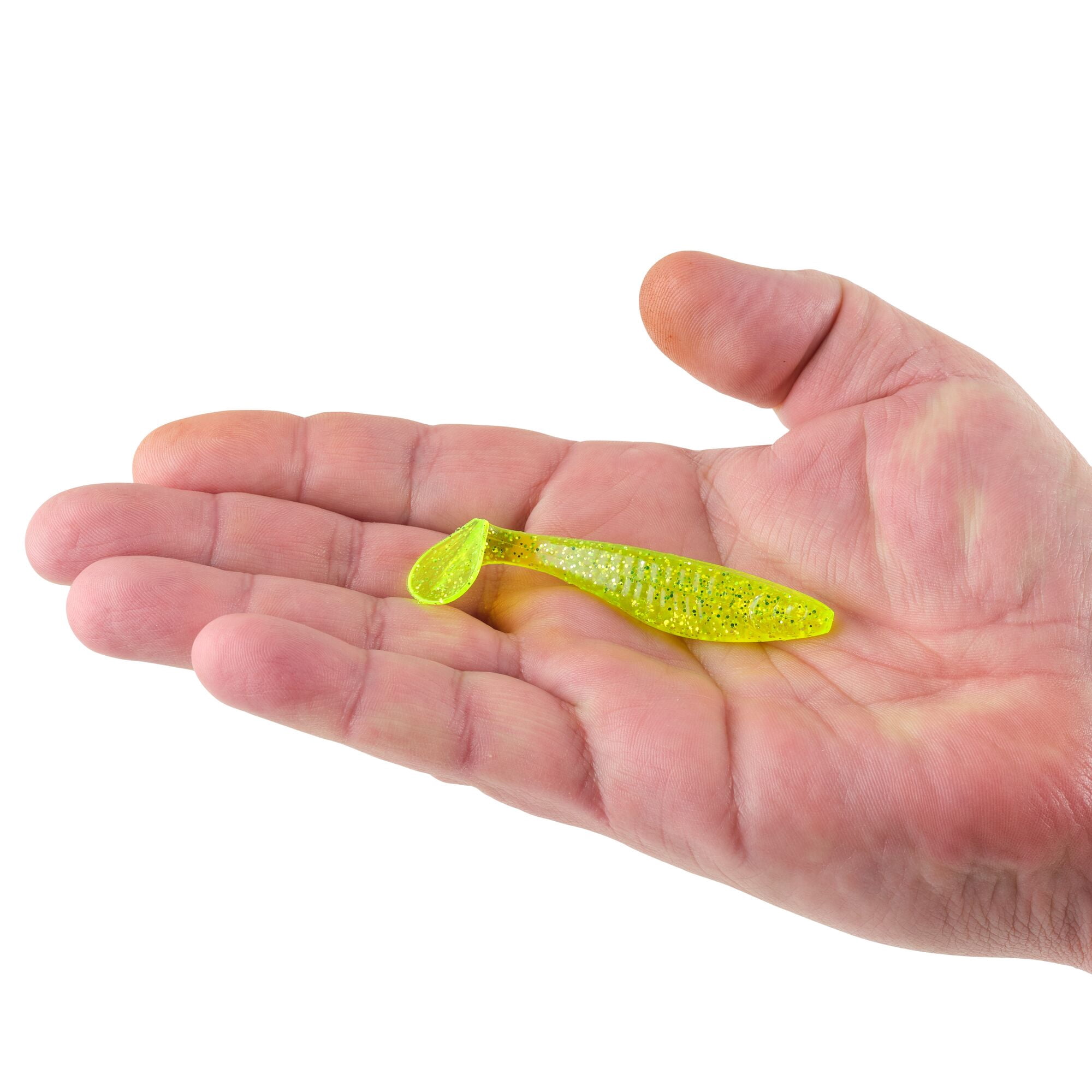 Berkley PowerBait® Saltwater The Champ Swimmer, 3 in, Swimbaits, Chrome Flash (8-count)