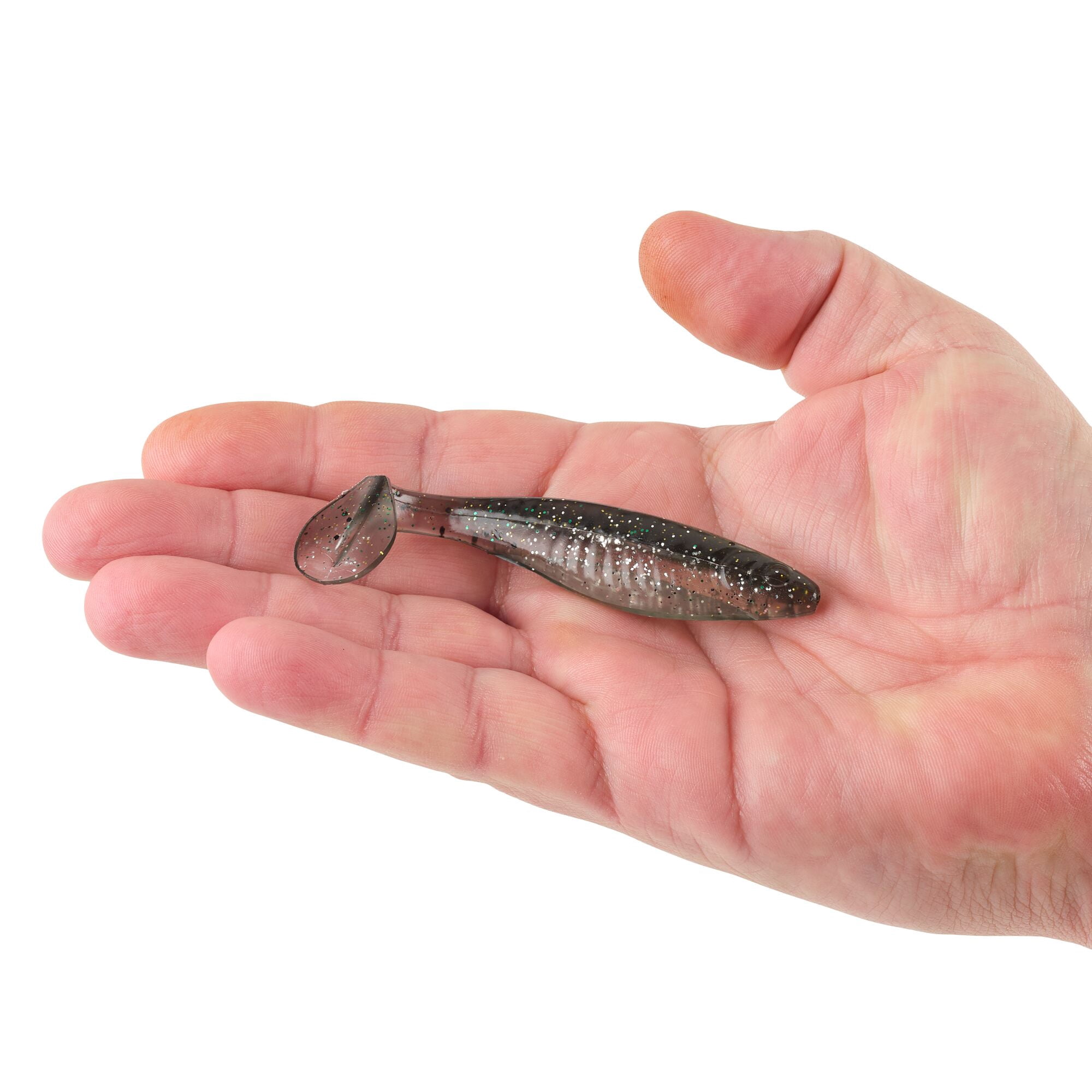 Berkley PowerBait® Saltwater The Champ Swimmer, 3.8 in, Swimbaits, Silver Flash (6-count)