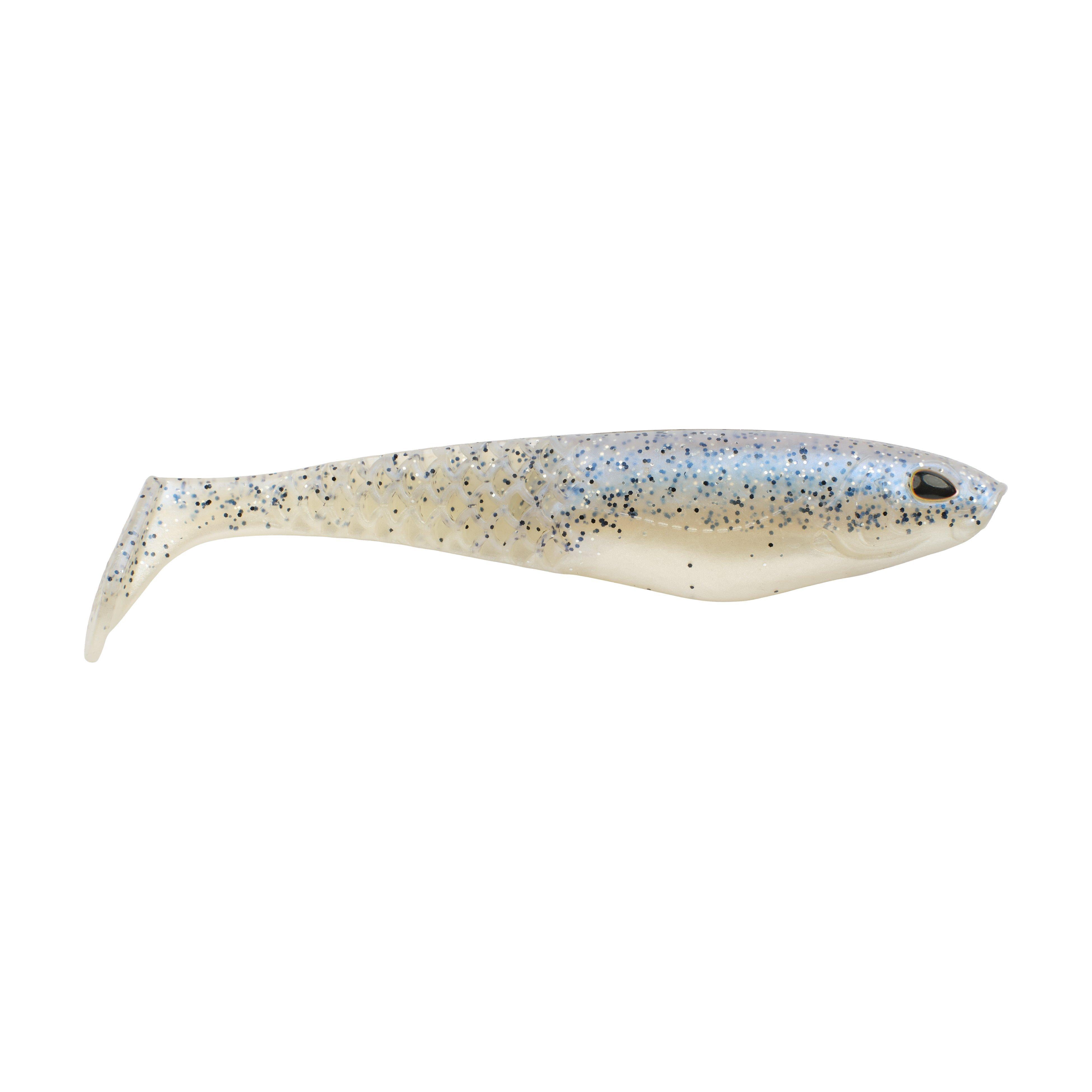 Berkley PowerBait® Saltwater CullShad, 4 in, Chrome Flash