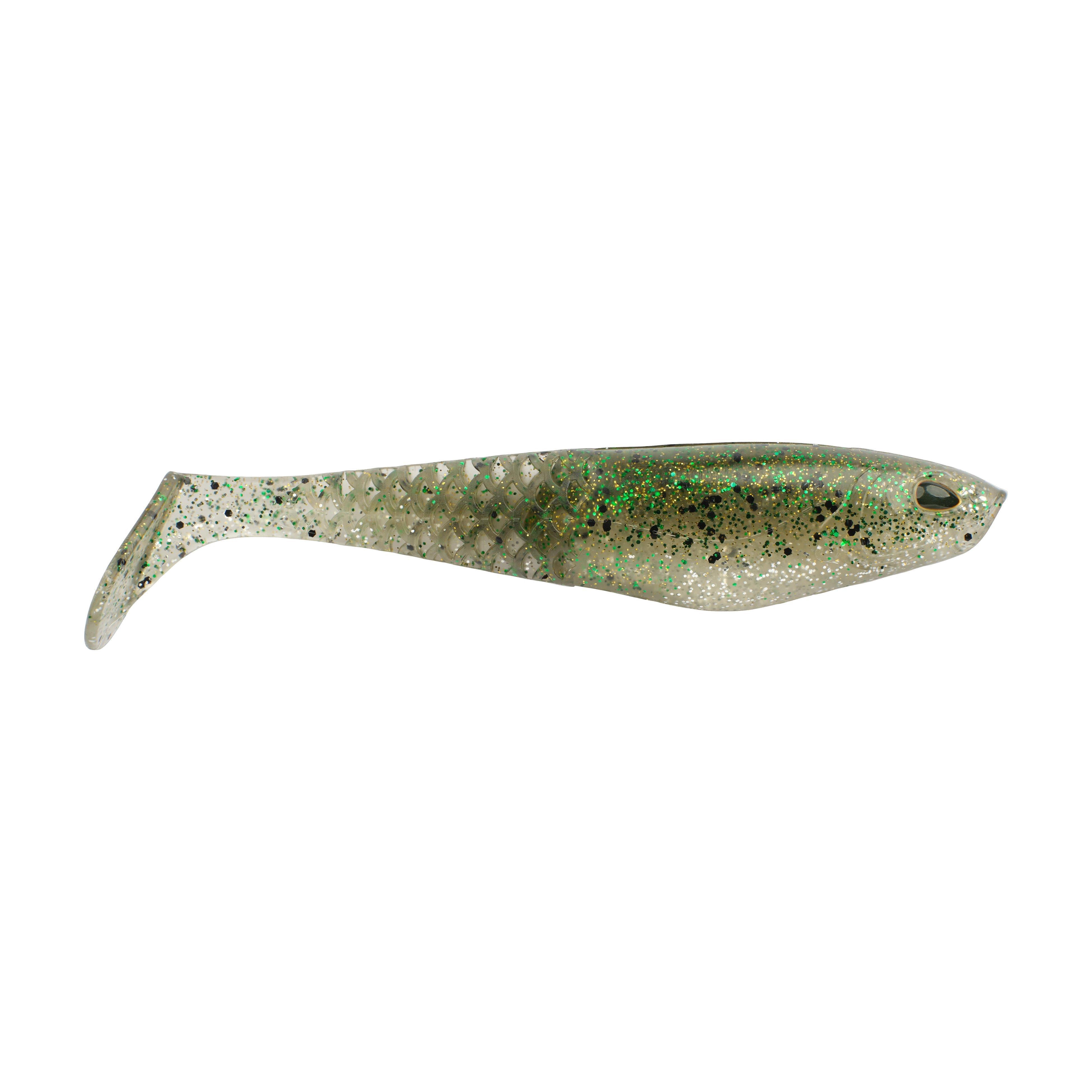 Berkley PowerBait® Saltwater CullShad, 4 in, Silver Flash