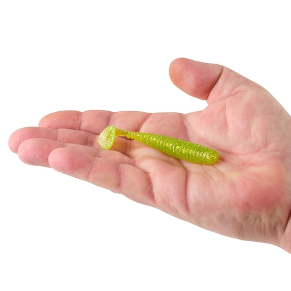Berkley PowerBait Saltwater Power Swimmer, 3.3 in, Swimbaits, Chrome Flash (8-count)