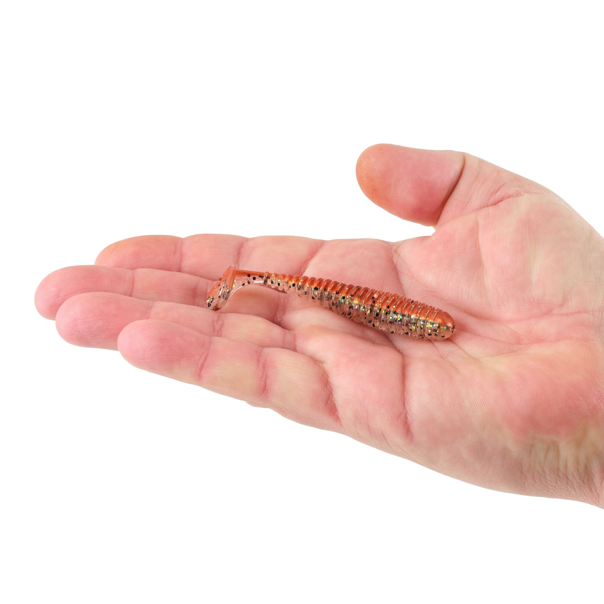 Berkley PowerBait® Saltwater Power Swimmer, 3.3 in, Swimbaits, New Penny (8-count)