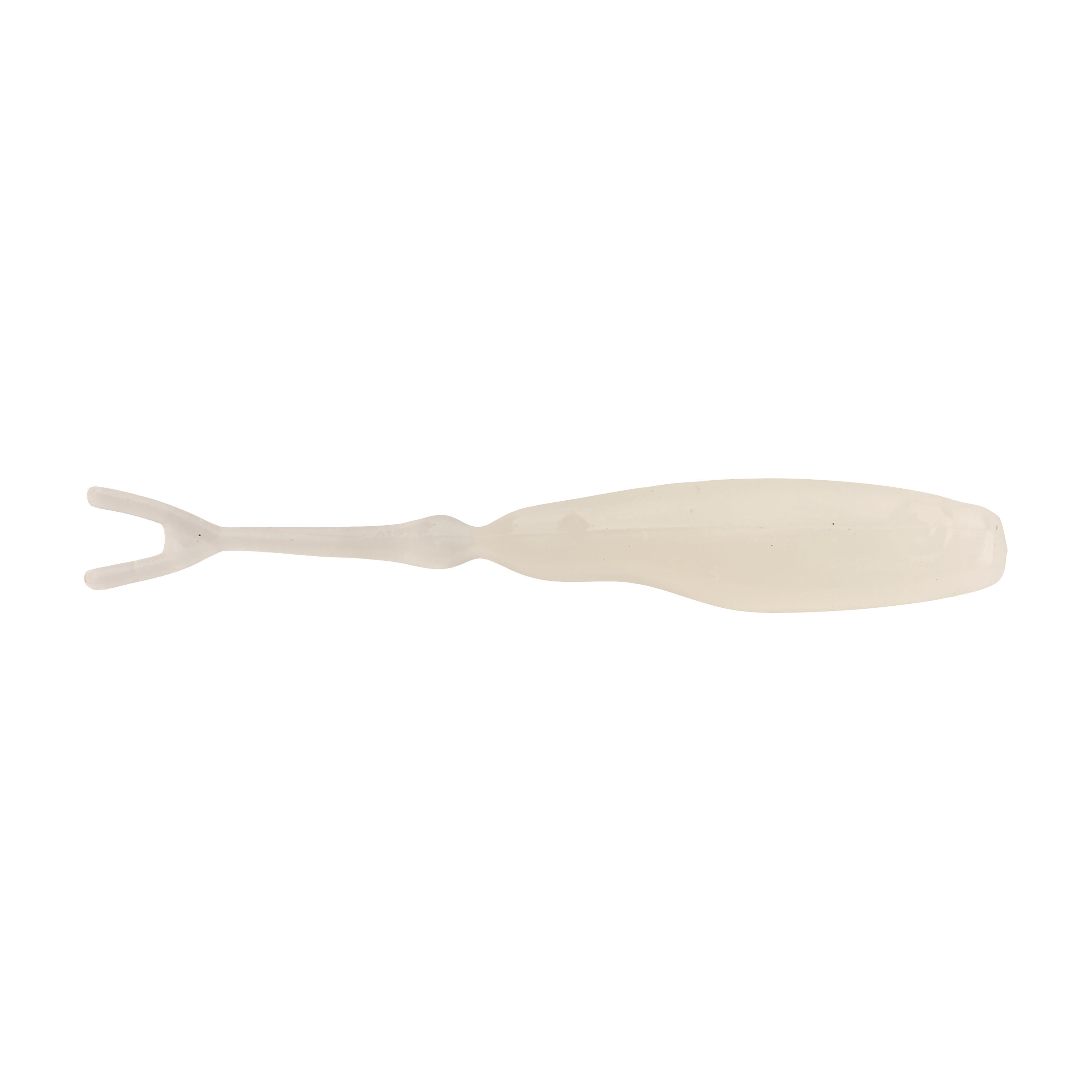 Berkley PowerBait® Snake-Tongue Minnow Fishing Bait, 4 cm, Glow White