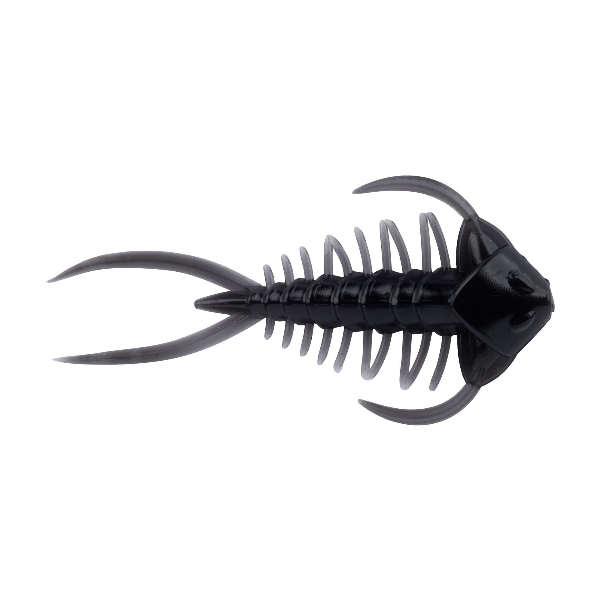 Berkley PowerBait® Trilobite, 1.5 in, Creatures, Black (6 Count)
