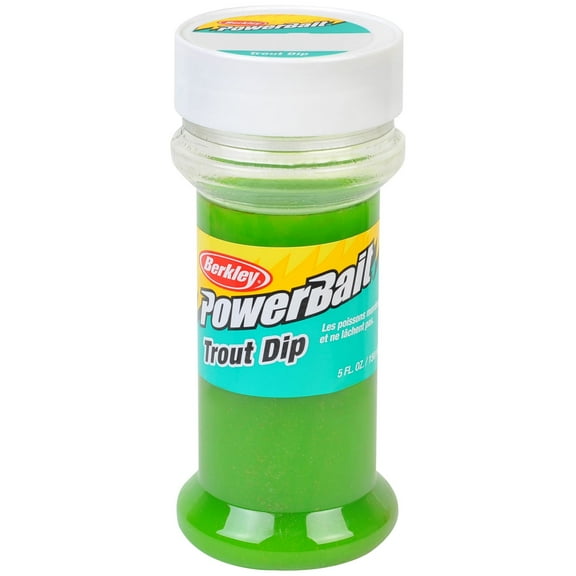 Berkley PowerBait Trout Dip PowerBait® with Garlic Mint 5 oz Bottle