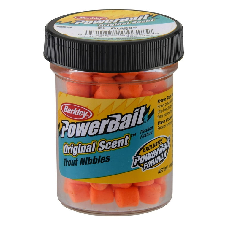 Berkley PowerBait Trout Nibbles Fishing Dough Bait Long-Lasting