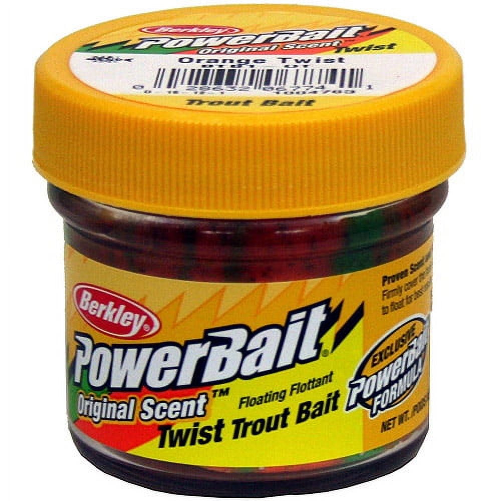 Berkley PowerBait Trout Twist Fishing Dough Bait