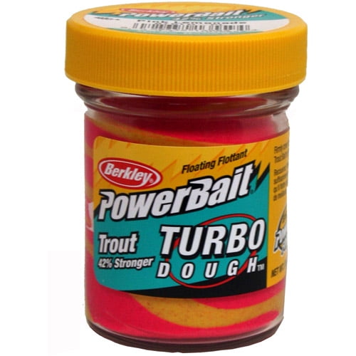 Berkley PowerBait Turbo Dough Trout Bait - Pink Lemonade