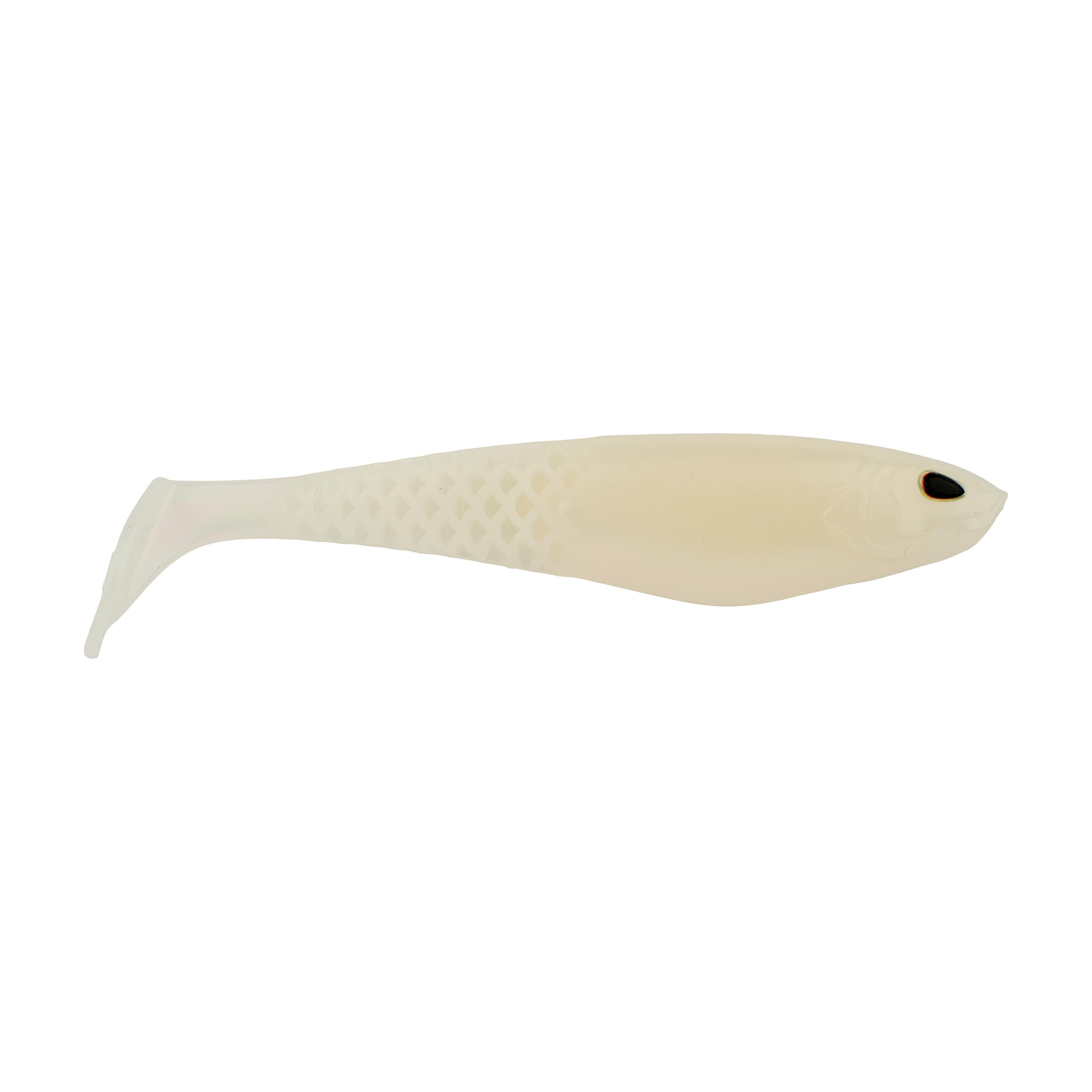 Berkley PowerBait® Unrigged CullShad, 5 in, Albino