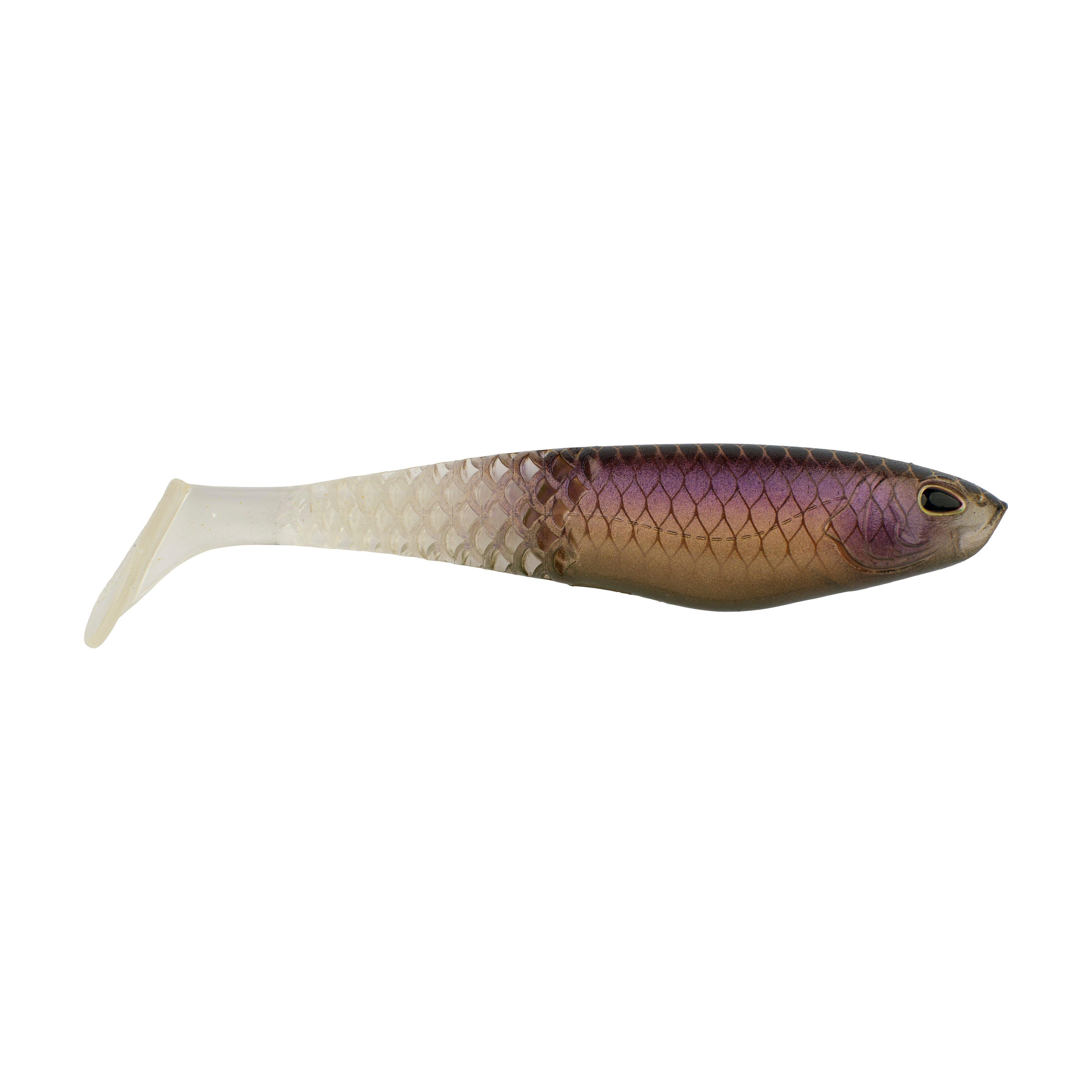 Berkley PowerBait® Unrigged CullShad, 5 in, Ghost Morning Dawn
