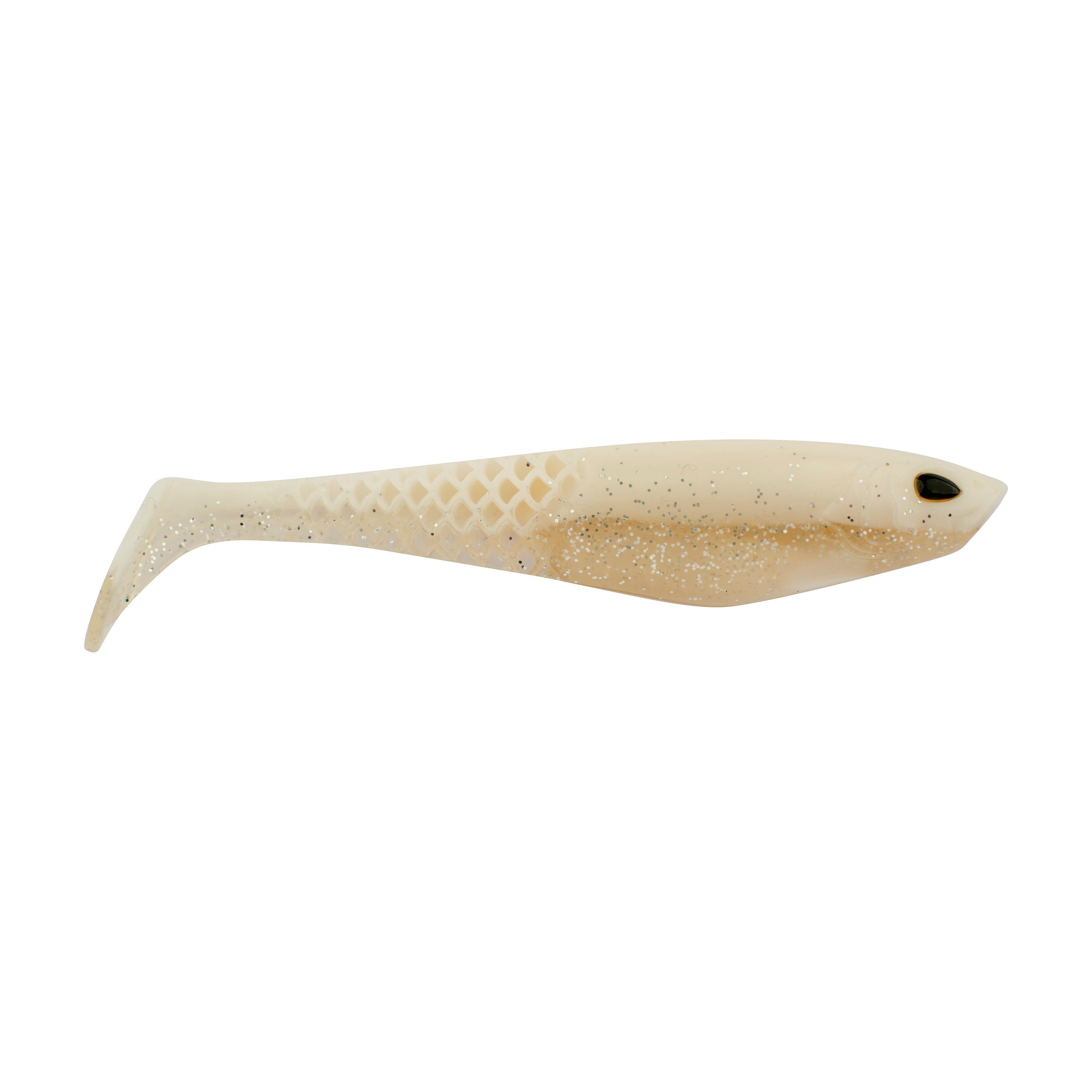 Berkley PowerBait® Unrigged CullShad, 6 in, Sight Flash
