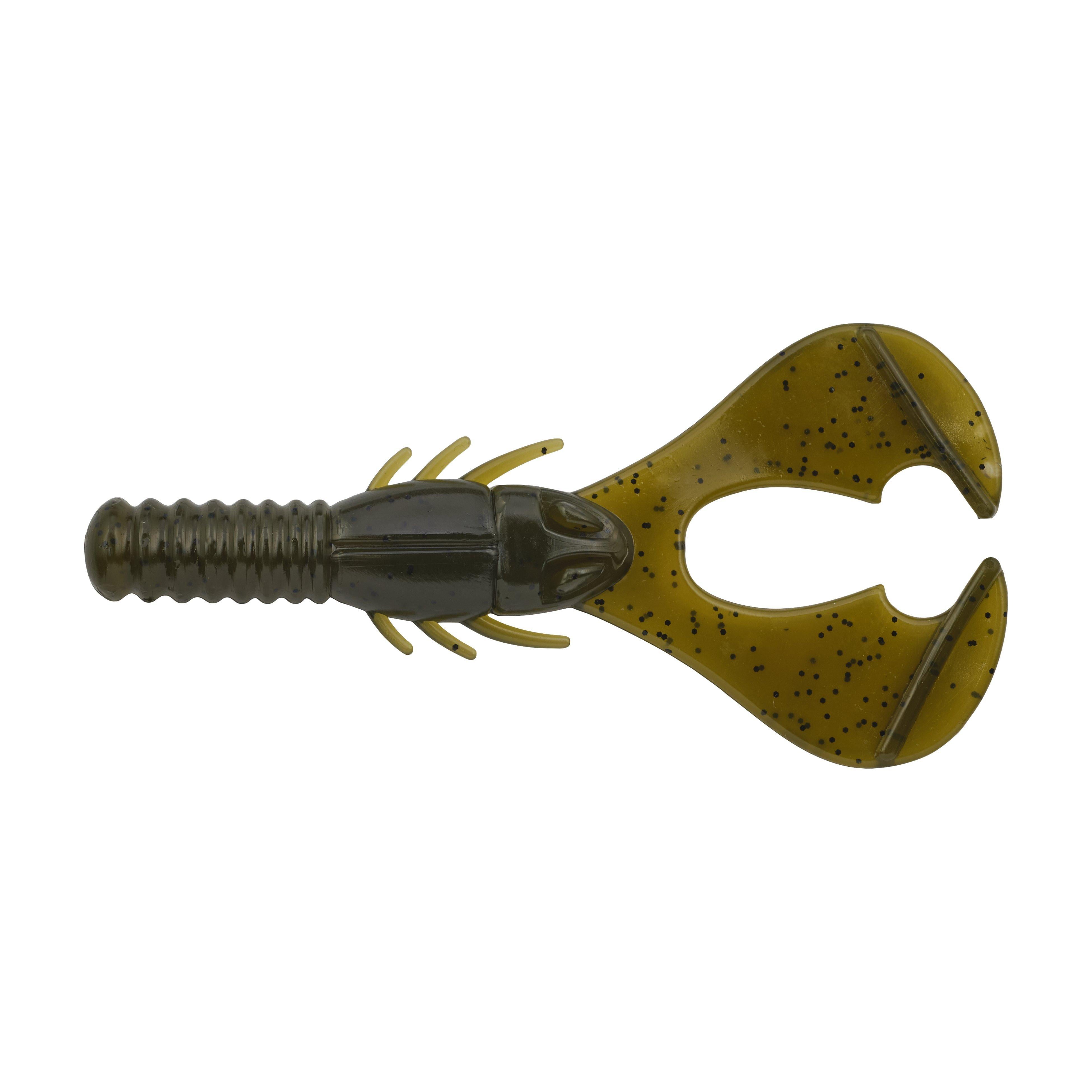 Berkley PowerBait® Shape 108, 3.5 in, Green Pumpkin