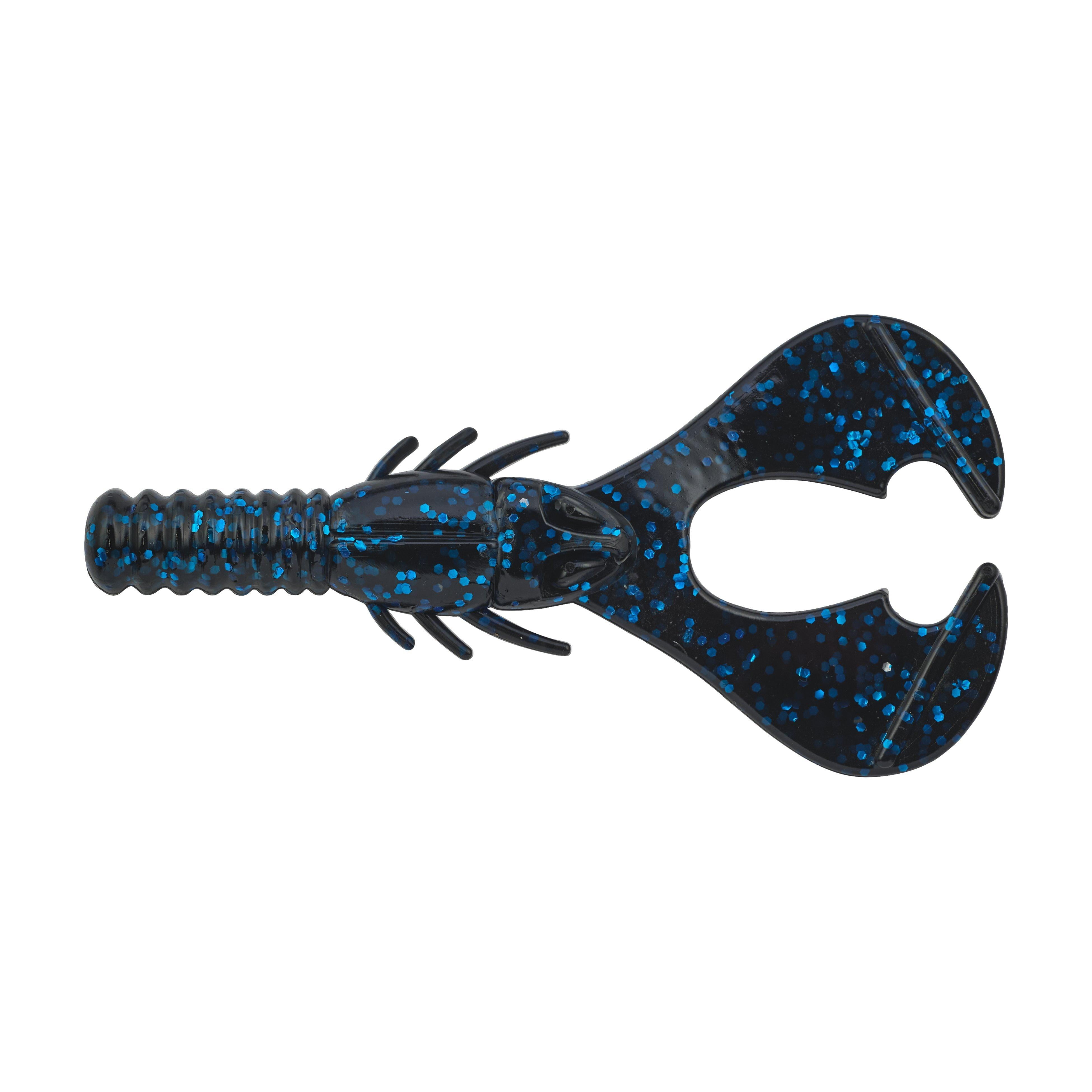 Berkley PowerBait® Shape 108, 3.5 in, Black Blue Fleck