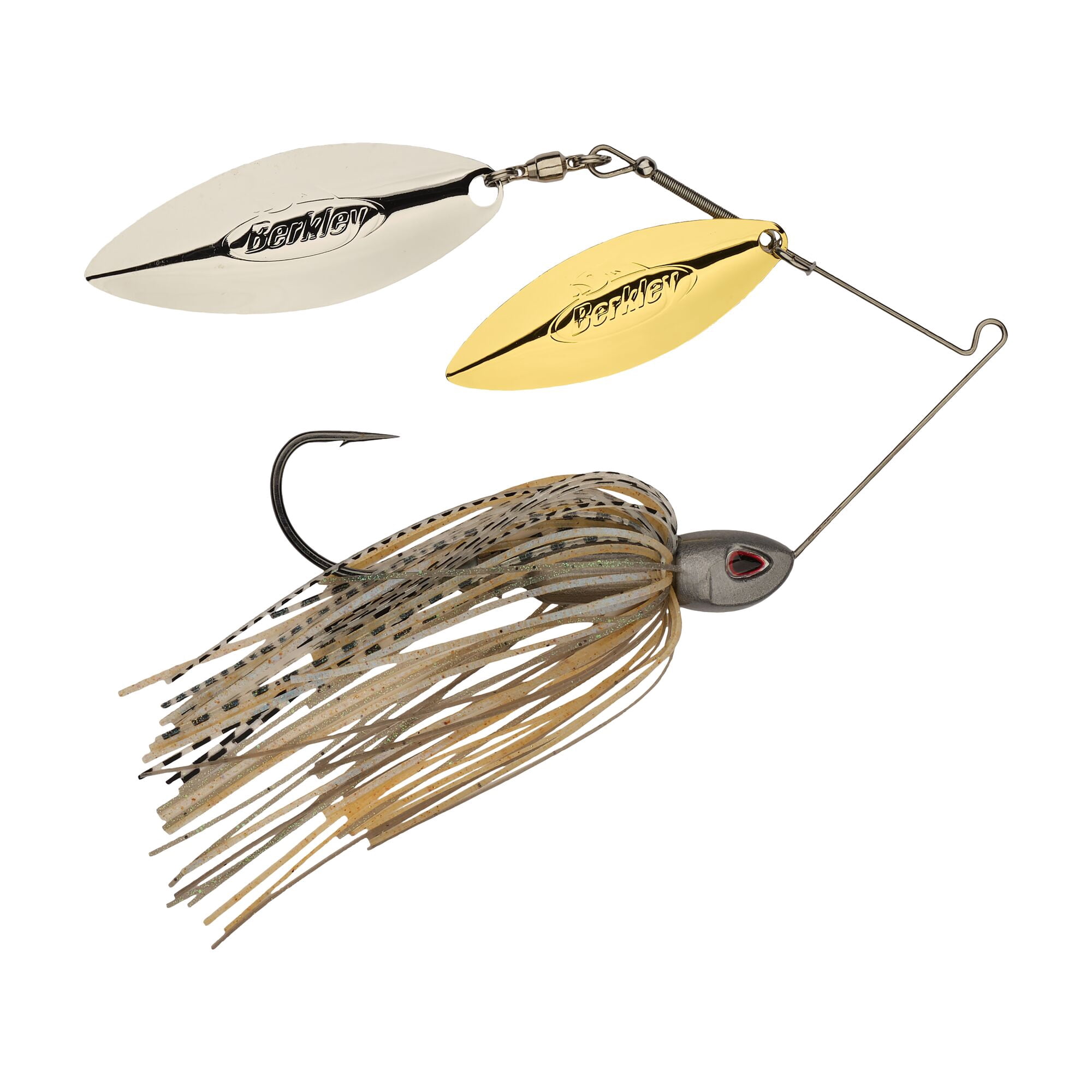Berkley Power® Blade Compact, Spinnerbaits, Silver Bullet/Gold + Silver (1-count)