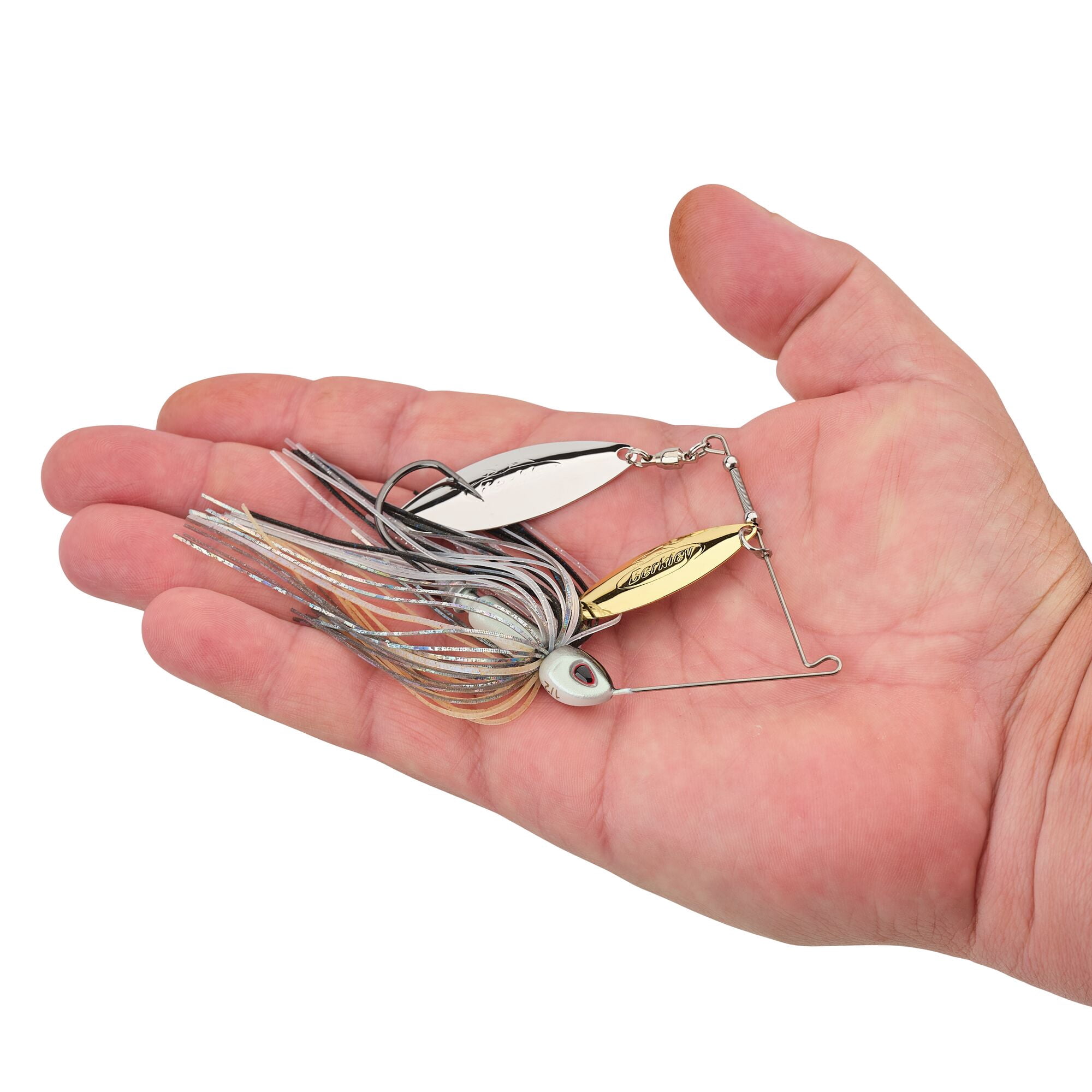 Berkley Power® Blade Compact, Spinnerbaits, Shad Spawn/Gold + Silver (1-count)