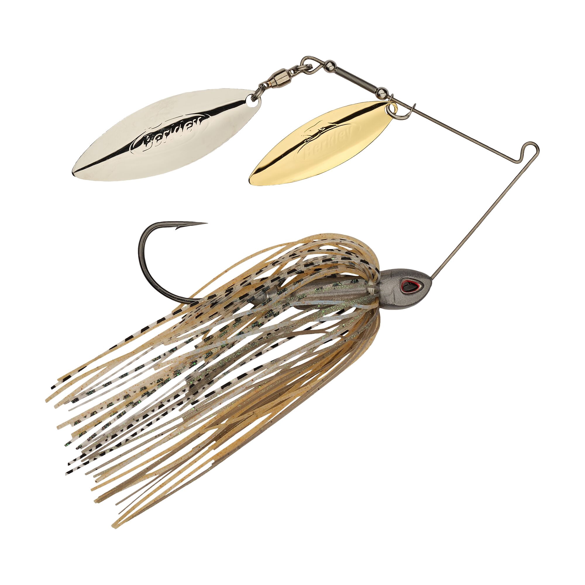Berkley Power® Blade Compact, Spinnerbaits, Silver Bullet/Gold + Silver (1-count)