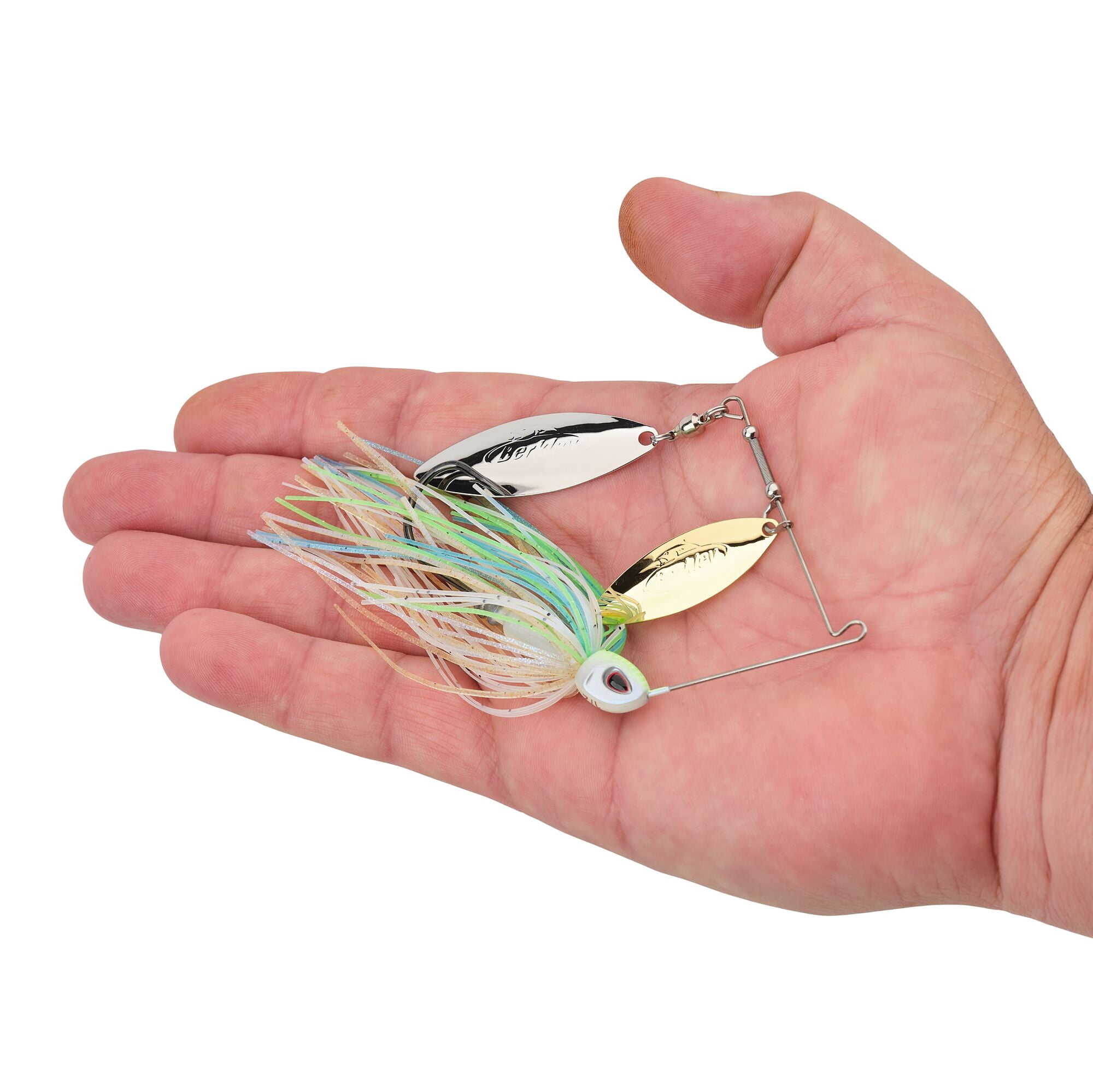 Berkley Power® Blade Compact, Spinnerbaits, Pretty One/Gold + Silver (1-count)