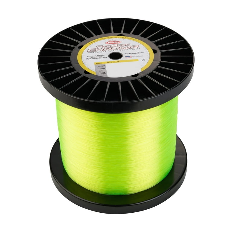 Berkley ProSpec Chrome Hi-Vis Yellow Monofilament - 60lb - 4750 yds - PSC5B60-HVY