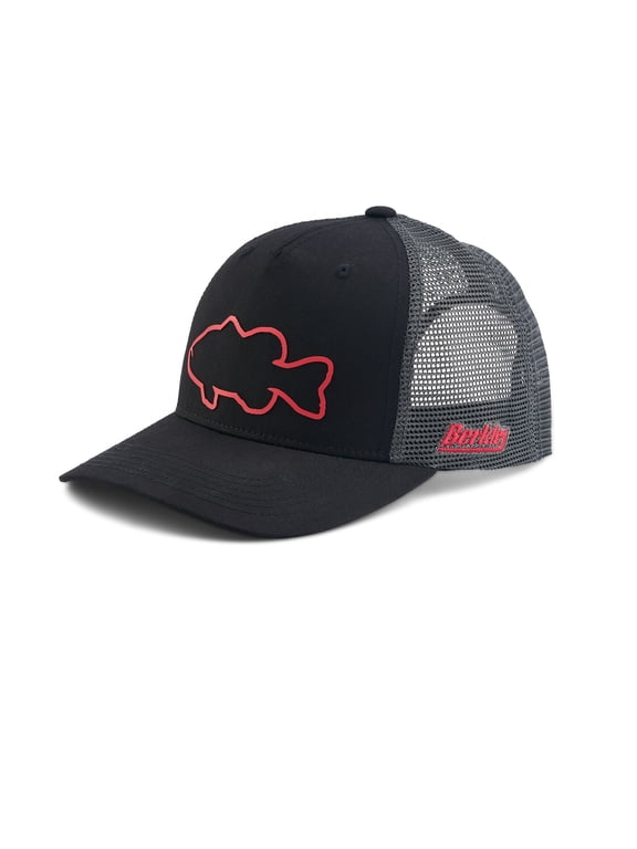 Profile Bass Trucker Hat, Black