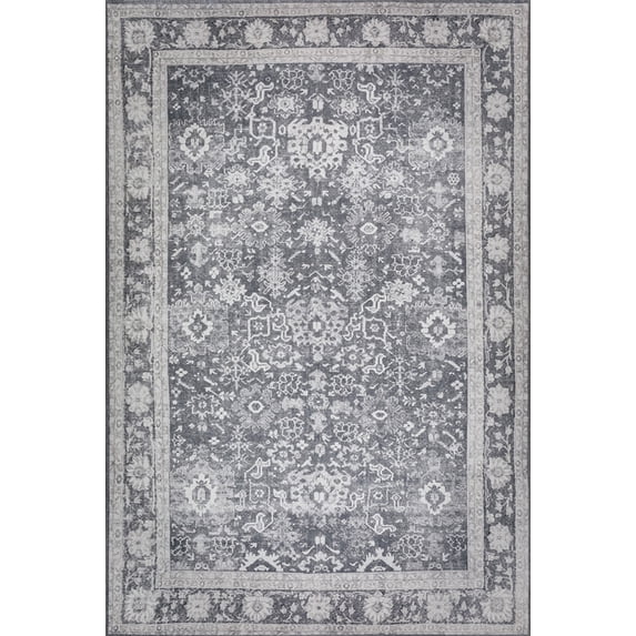 Berkley Redford Area Rug AM4 Am4 Dove Dove Persien Bulbs 7' 10" x 9' 10" Rectangle