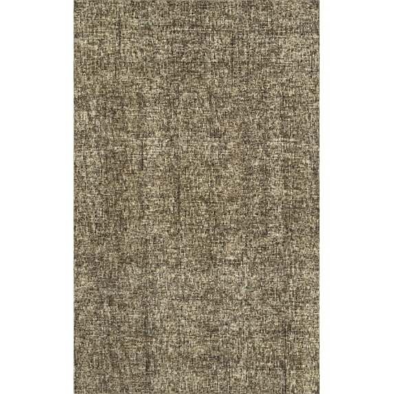 Berkley Reflections Area Rug CS5 Coffee Single-Color Wool 8' x 10' Rectangle