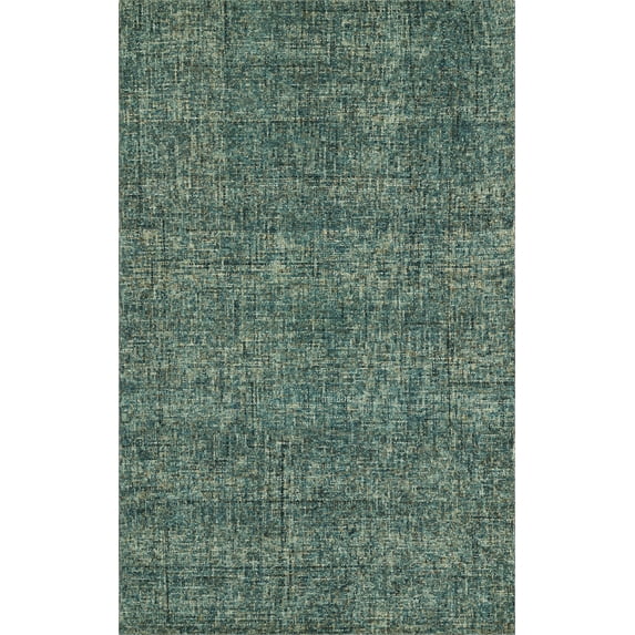 Berkley Reflections Area Rug CS5 Turquoise Monochrome Mottled 9' x 13' Rectangle