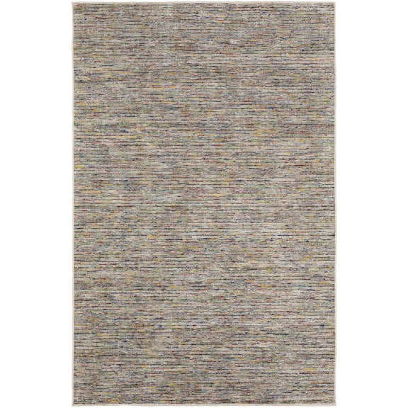 Berkley Revival Area Rug AC1 Ac1 Confetti Confetti Lines Faded 5' x 7' 6" Rectangle