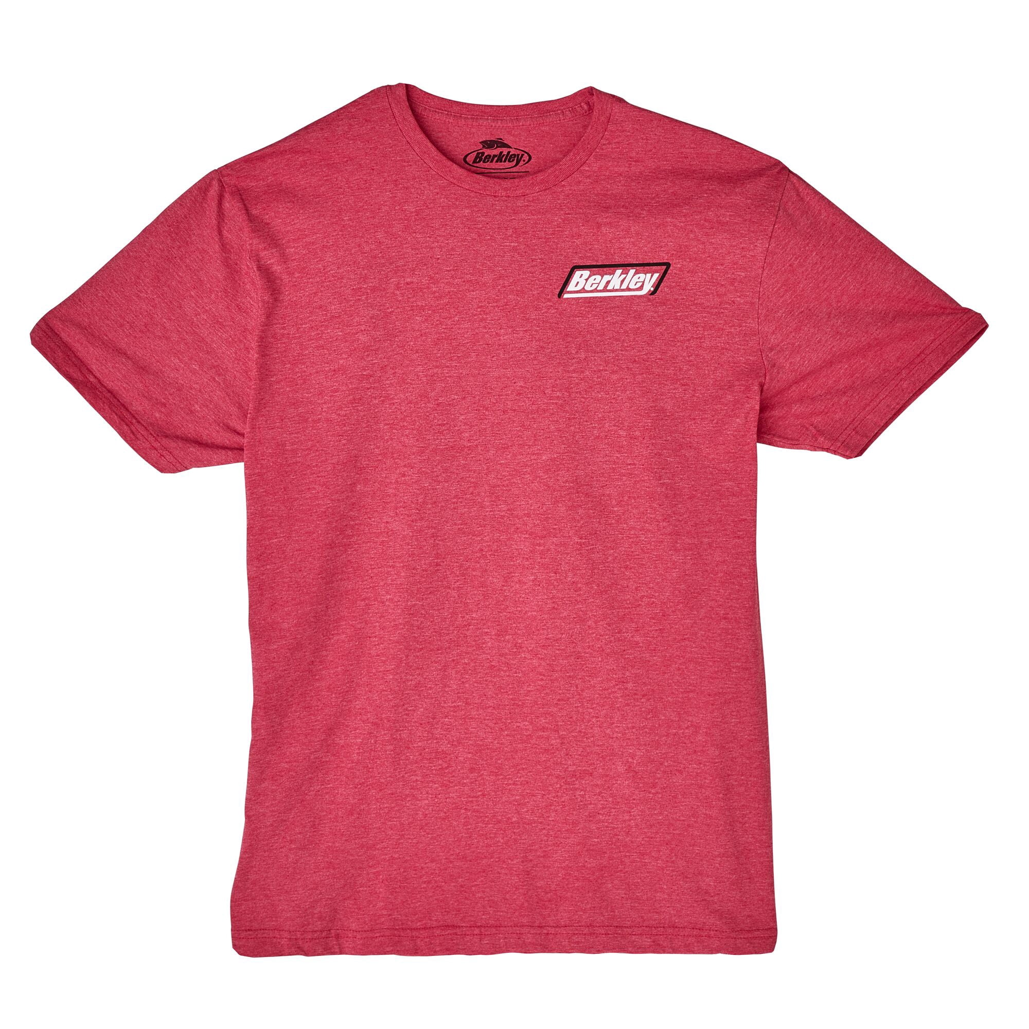 Berkley Short Sleeve Splitter T-Shirt, Heather Red, Size S