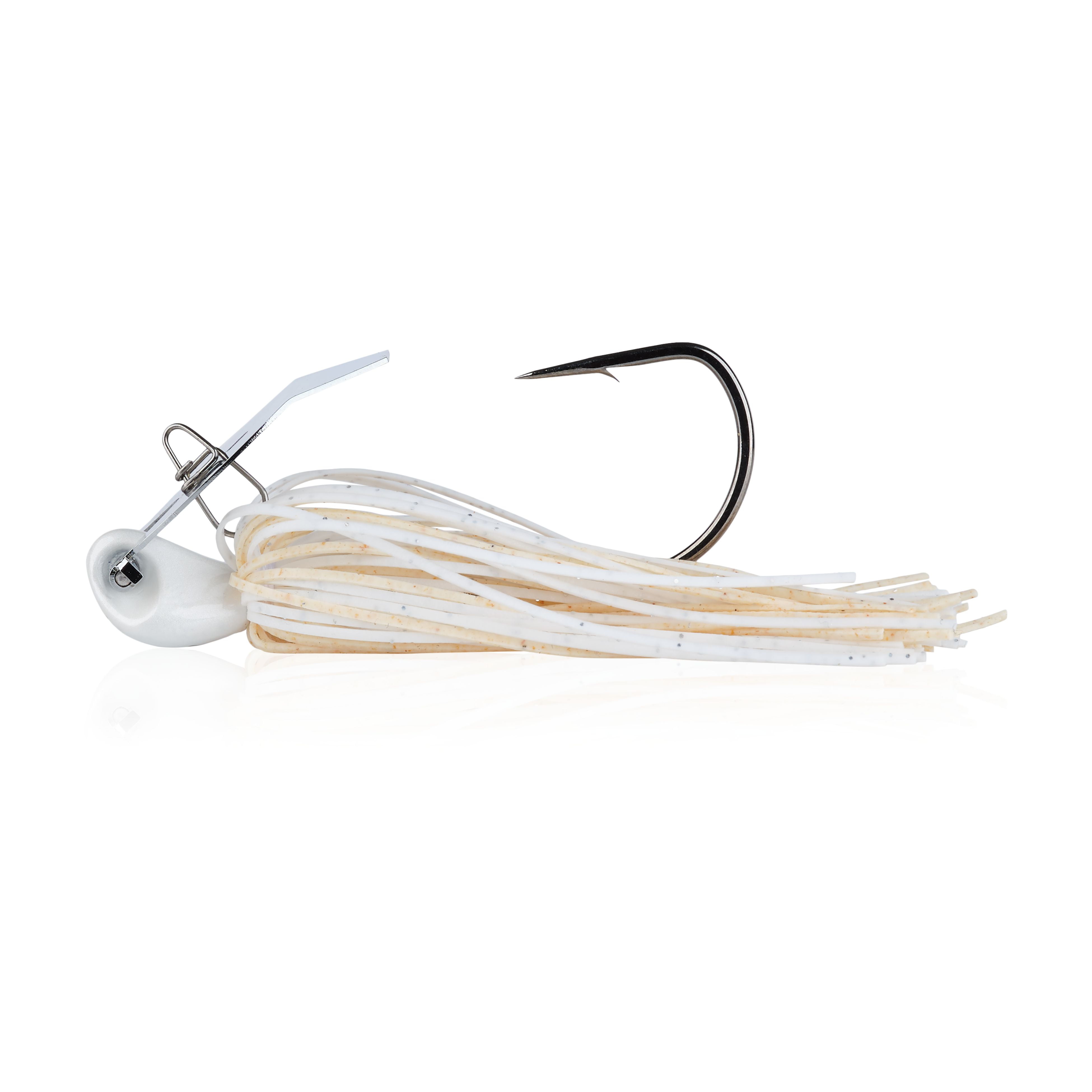 Berkley Slobberknocker Bladed Jig, 3/8 oz. White, Fishing Lure ...