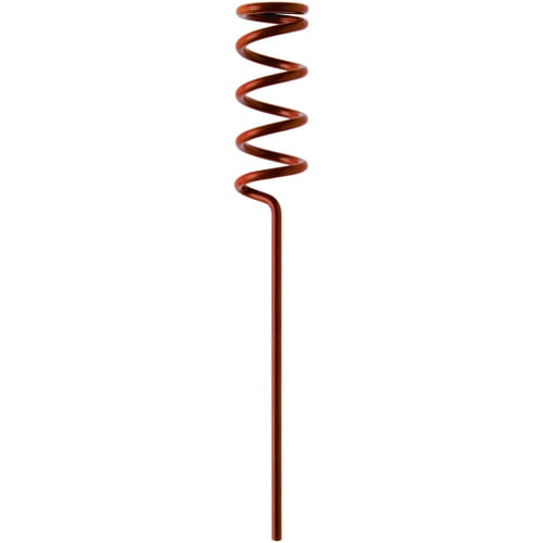 Red Powder-Coated Steel Spiral Fishing Rod Holder
