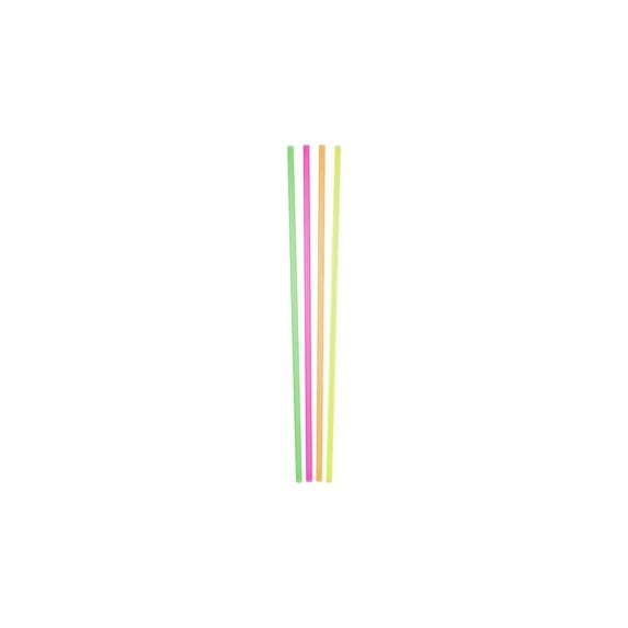 Berkley Square Neon Assorted Colors Stirrer Straws 778661
