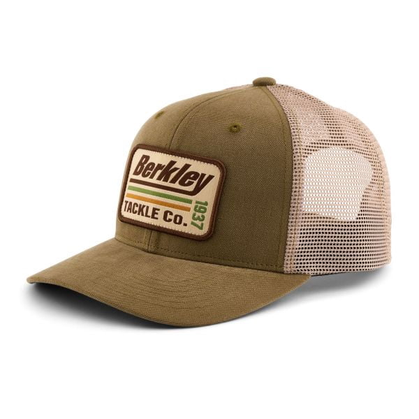 Berkley Striper Trucker Hat, Olive
