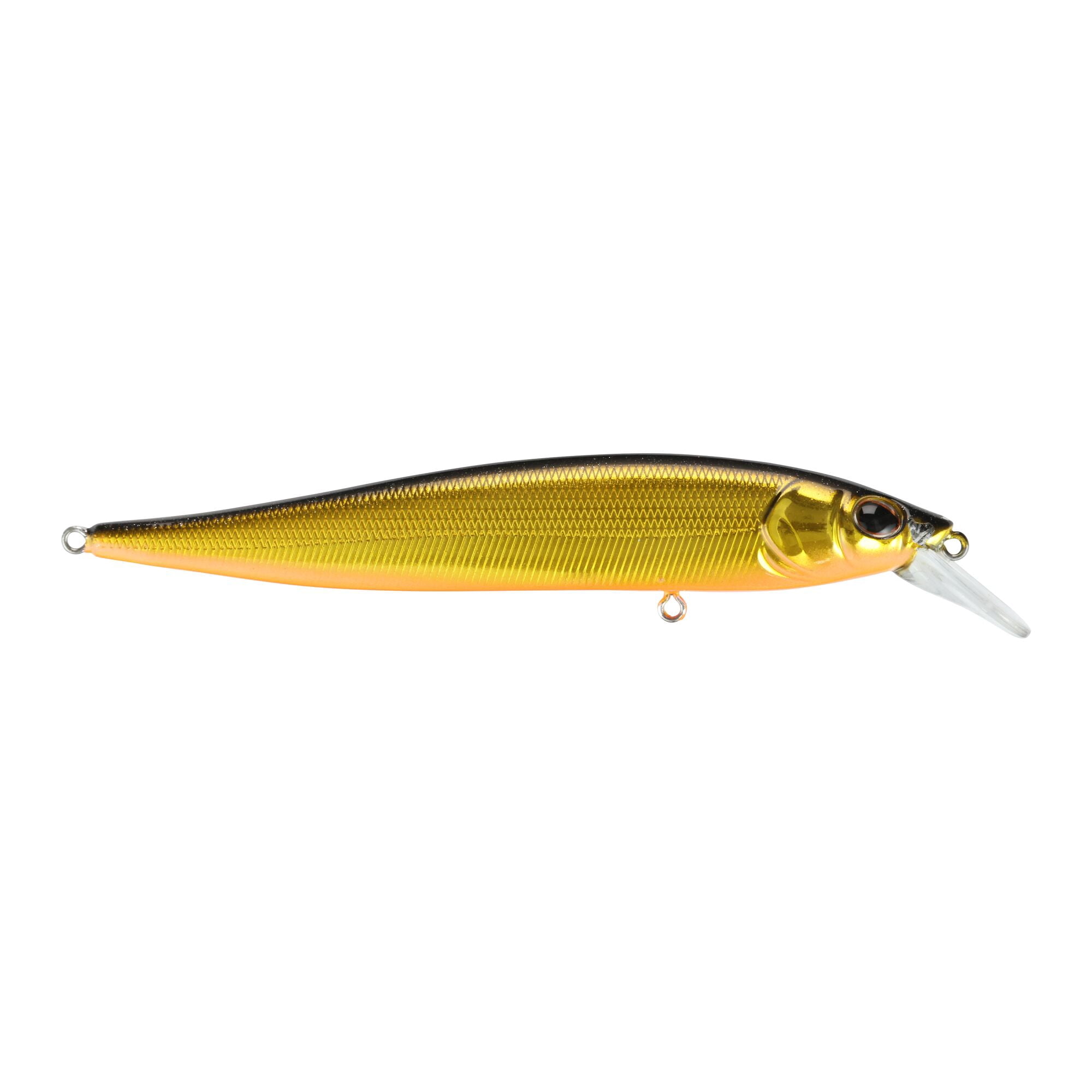 Berkley Stunna, 3 in, Jerkbaits, Black Gold (1 Count)