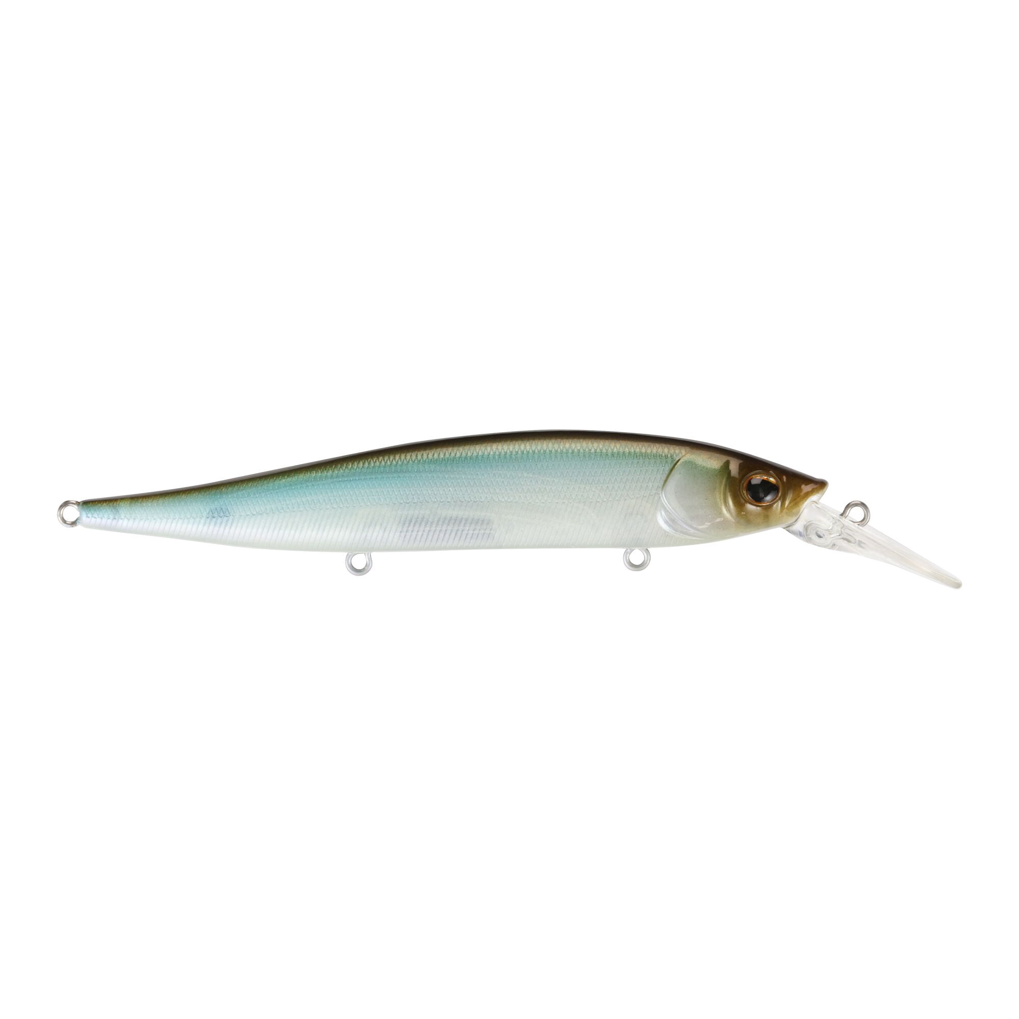 Berkley Stunna, 4.4 in, Jerkbaits, Stealth Minnow (1 Count)