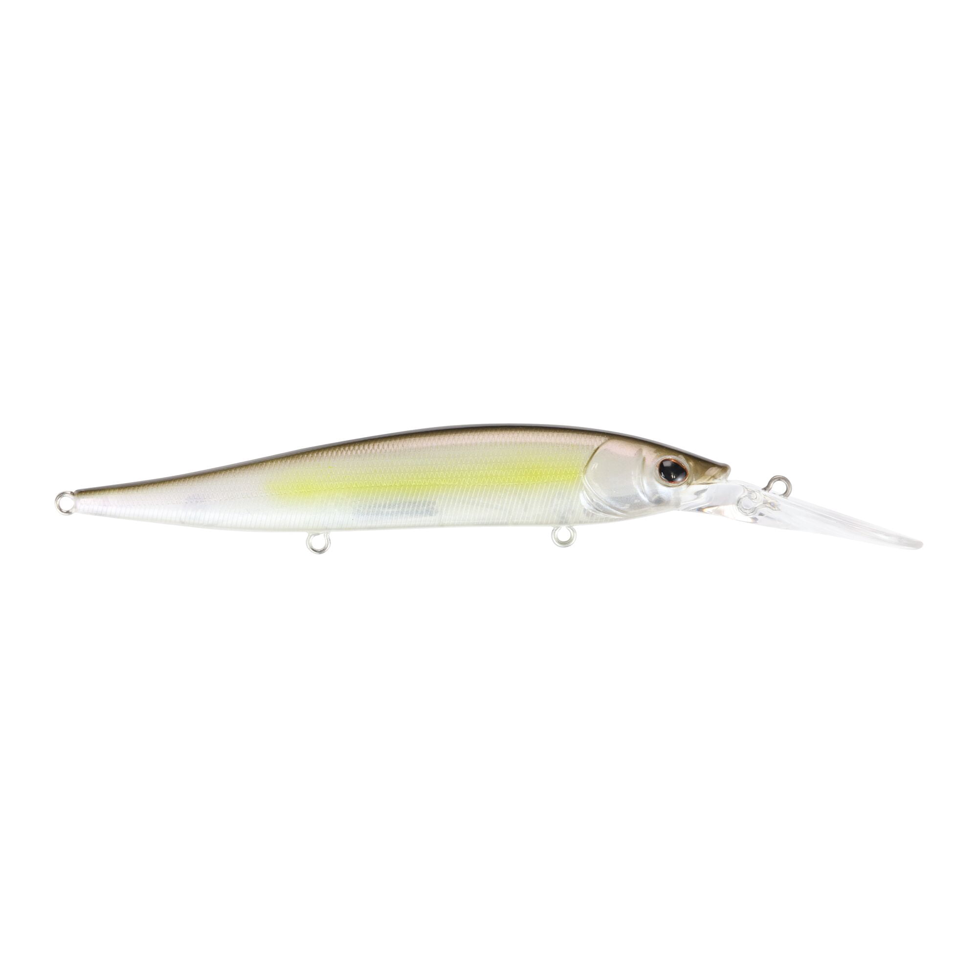 Berkley Stunna, 4.4 in, Jerkbaits, Stealth Shad (1 Count)