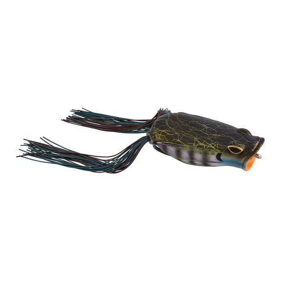 Berkley Swamp Lord Popping Hollow Body Frog, 2.4 in, Frogs, MF Bluegill (1 Count)