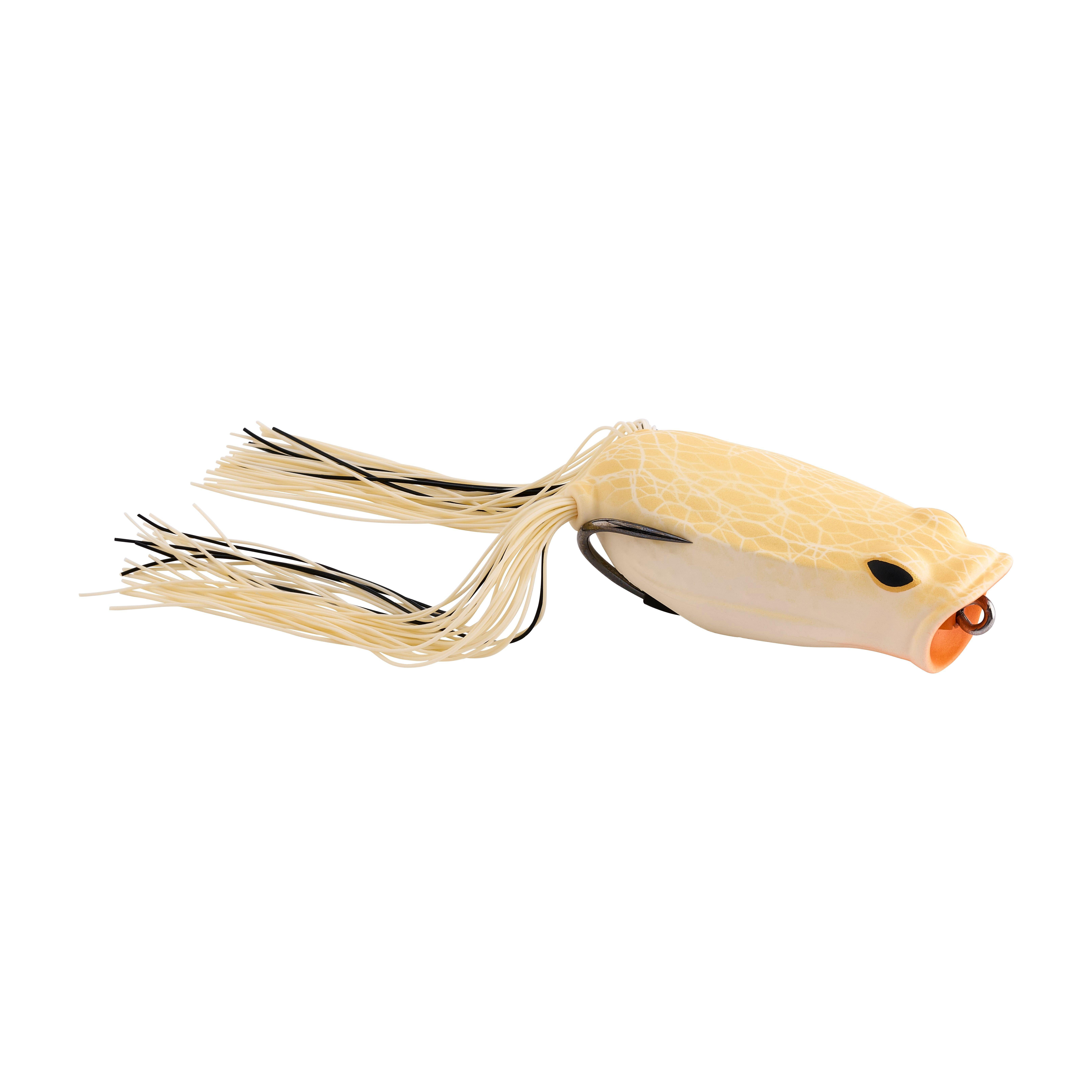 Berkley Swamp Lord Popping Hollow Body Frog, 2/3 oz, Bone - Walmart.com
