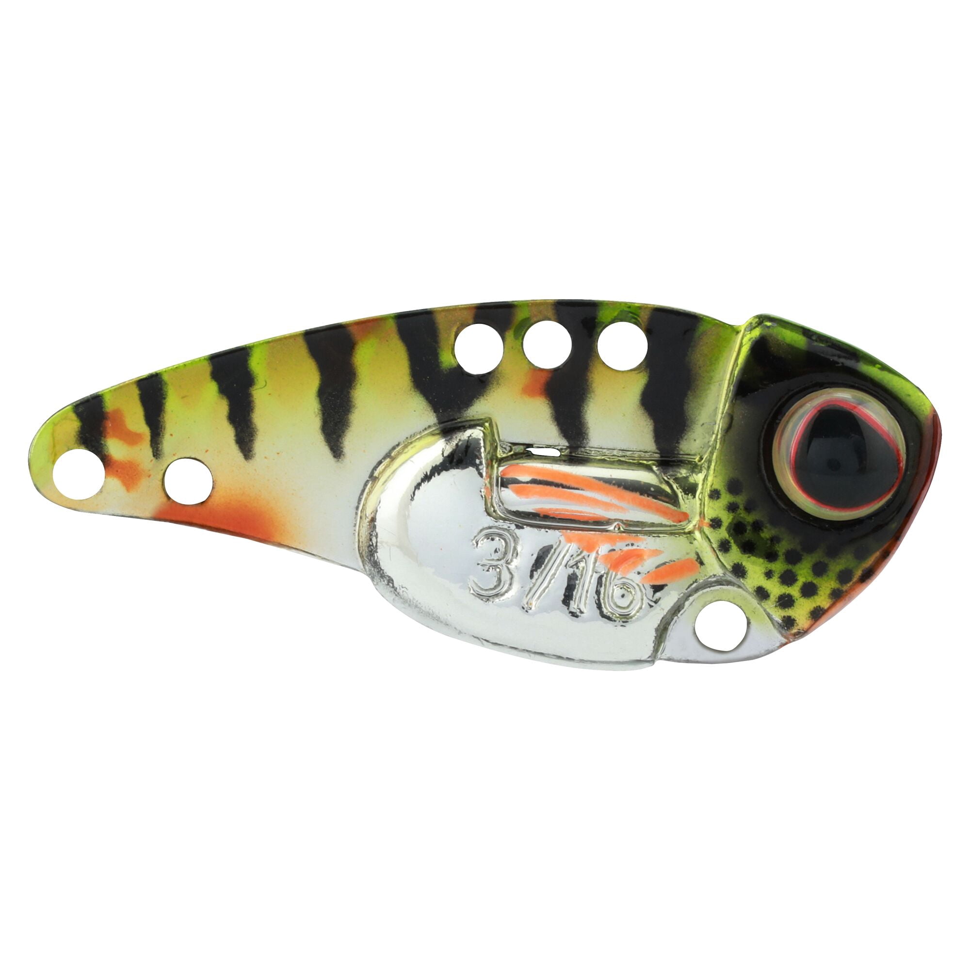 Berkley ThinFisher™, 1.5 in, Blade Baits, Chrome Perch (1 Count)