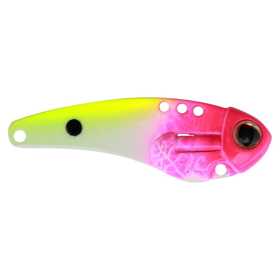 Berkley ThinFisher, 1.75 in, Blade Baits, Rave Lemonade (1 Count)