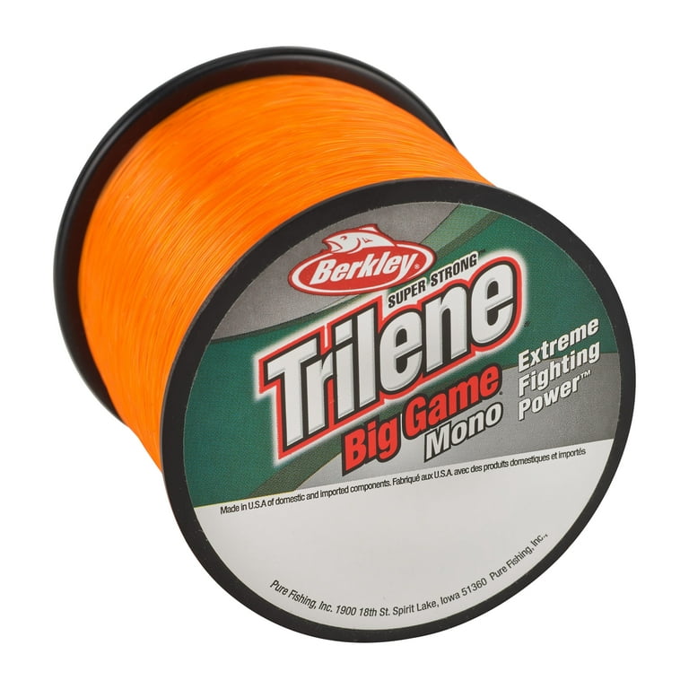 Berkley Trilene Big Game, Blaze Orange, 12lb 5.4kg Fishing Line
