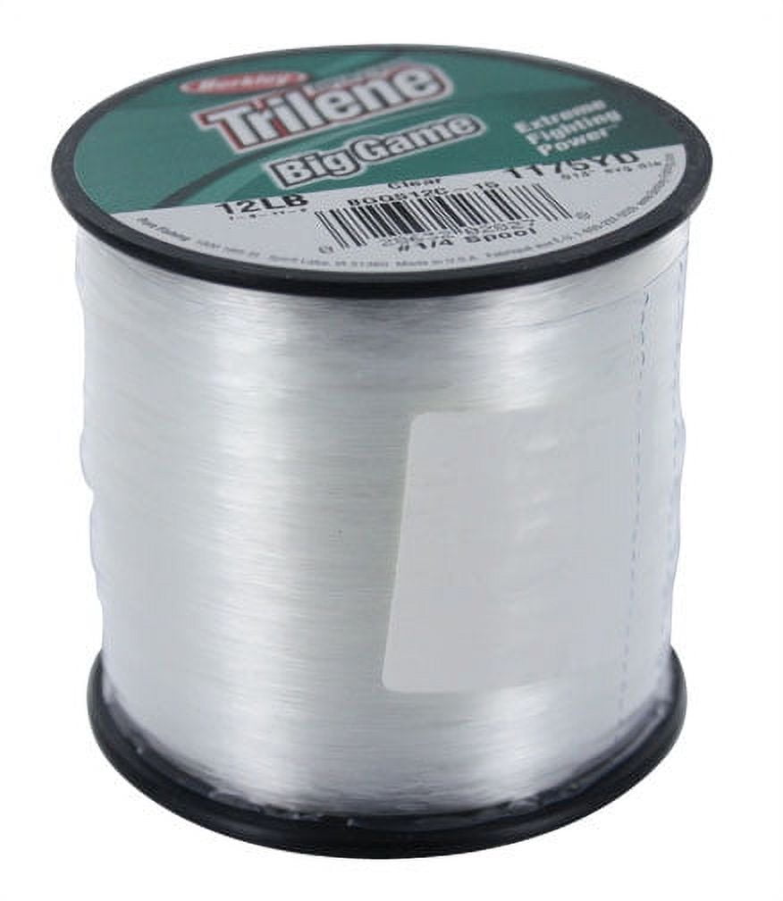 Berkley Trilene Big Game, Clear, 30lb 13.6kg Monofilament Fishing