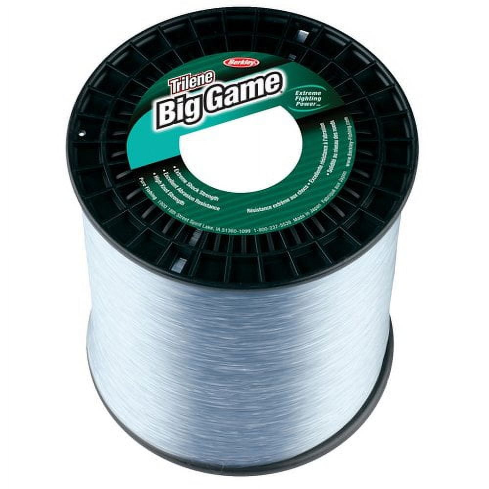 60 lb mono fishing line Triple Fish Camo Monofilament Leader 50Yds, 30lb The monilament leader has some extreme shock strenght which is ideal for fighting the fish from something small to something big Slime Line - High Vis