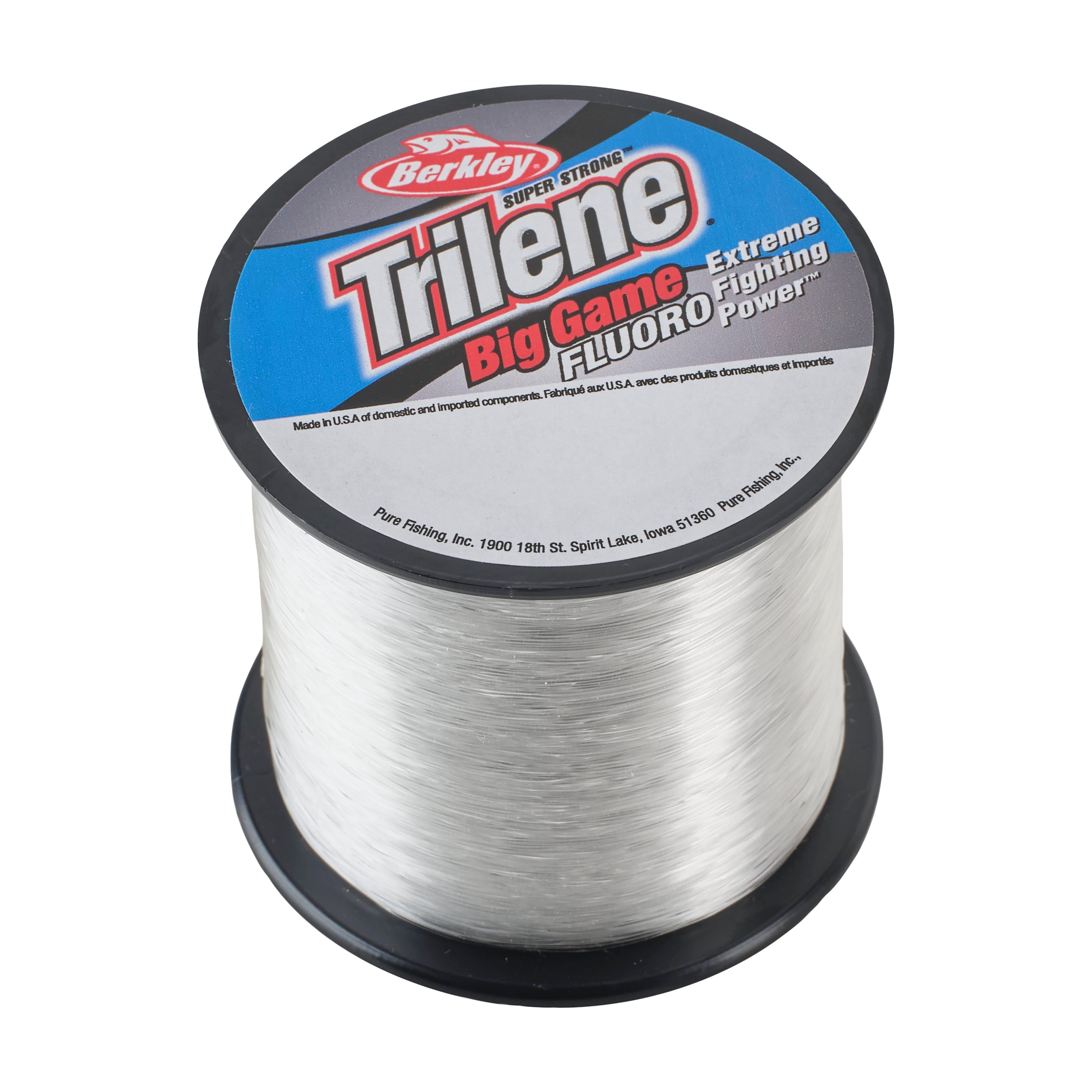Berkley Trilene® Big Game™ Fluorocarbon Fishing Line, Clear, 12 lb Test Strength, 350 yd